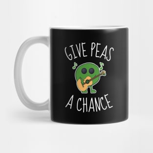 Give Peas A Change Funny Pea Singing Mug